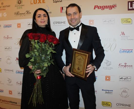 В Москве прошла вторая международная премия THE FASHION HOME & INTERIORS AWARDS