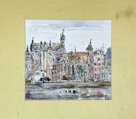 Брама Мариацка. б., акв., 2011 г. Христина Вавржина