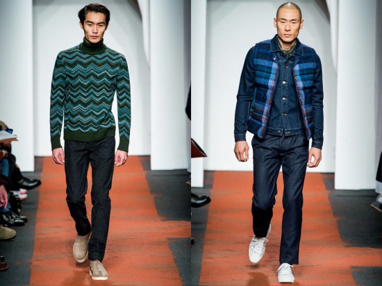 Модный показ Missoni коллекции осень-зима 2013/14 в Милане