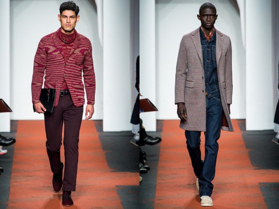 Модный показ Missoni коллекции осень-зима 2013/14 в Милане