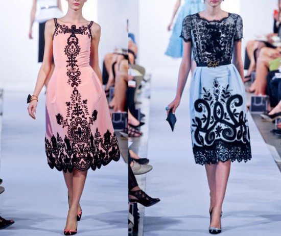 Oscar De La Renta. Тенденции на весну-лето 2013.