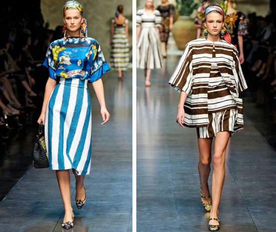 Dolce&Gabbana. Тенденции на весну-лето 2013.