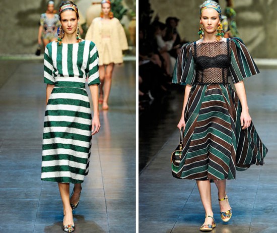 Dolce&Gabbana. Тенденции на весну-лето 2013.