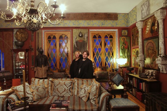 Квартира Ивана Глазунова.