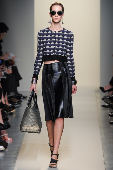 Bottega Veneta. Кожа. Тенденции весна-лето 2013