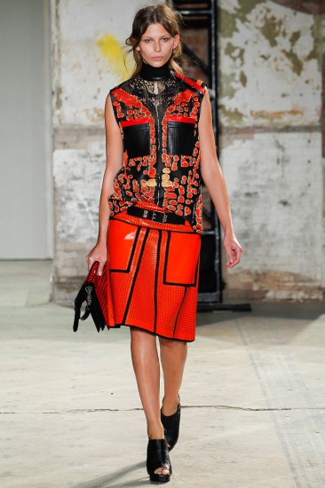 Proenza Schouler. Кожа. Тенденции весна-лето 2013