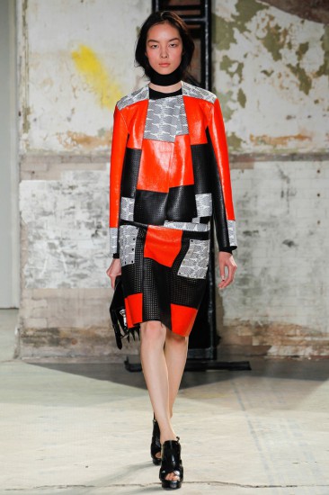 Proenza Schouler. Кожа. Тенденции весна-лето 2013