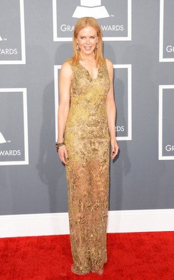 Nicole Kidman в Vera Wang. Грэмми 2013