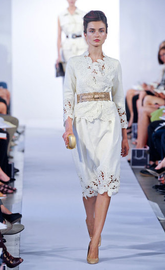Oscar de la Renta. Модные ремни весна-лето 2013