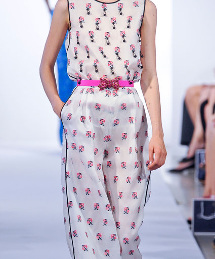 Oscar de la Renta. Модные ремни весна-лето 2013