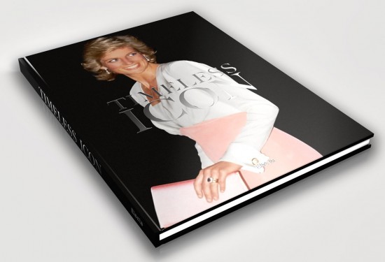 Обложка книги о принцессе Уэльской, Диане – «Timeless Icon»