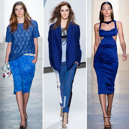 Peter Som, 3.1 Phillip Lim и Cushnie et Ochs. Кобальт