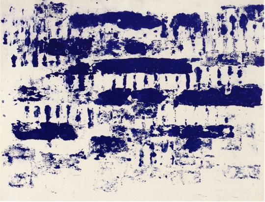Работа Yves Klein