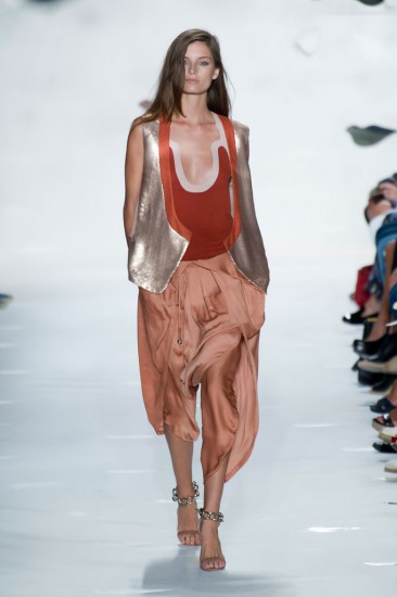 Diane von Furstenberg. Металлический блеск