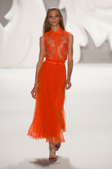 Carolina Herrera. Оранжевый