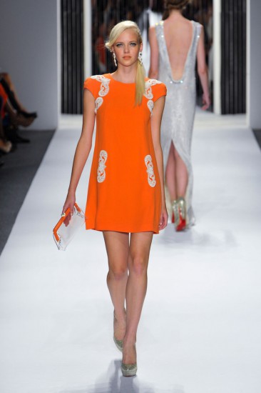 Jenny Packham. Оранжевый