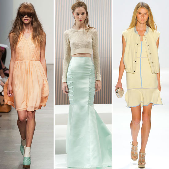  Walker, Wes Gordon и Charlotte Ronson. Сорбет и пастель