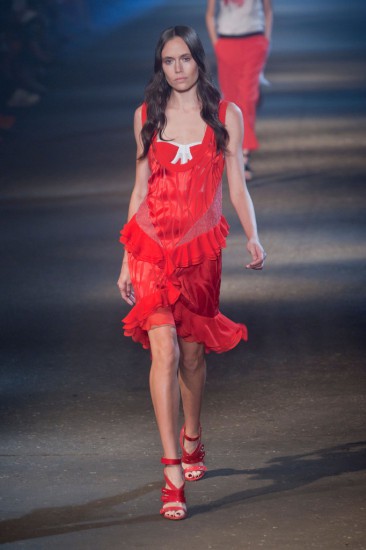 Prabal Gurung. Красный