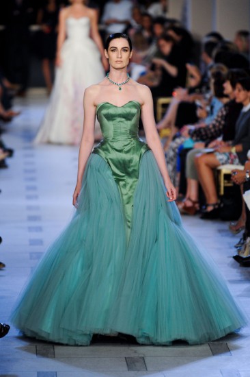 Zac Posen. Яркий зеленый