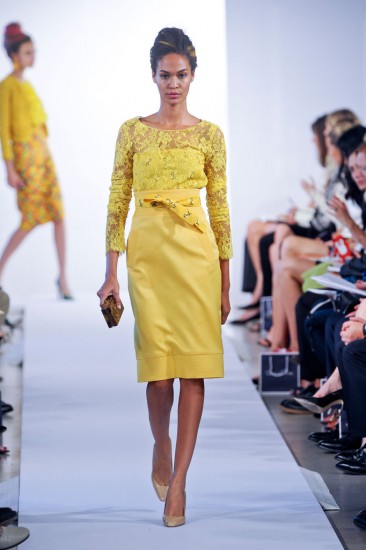 Oscar de la Renta. Желтый