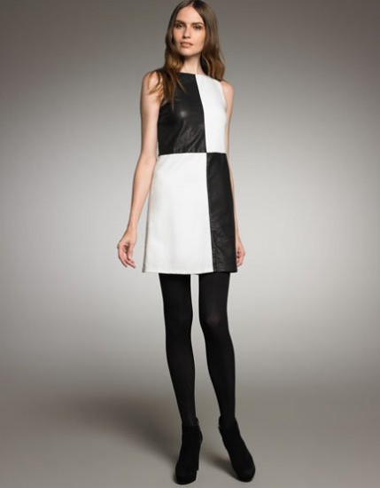 Alice + Olivia Leather Dress