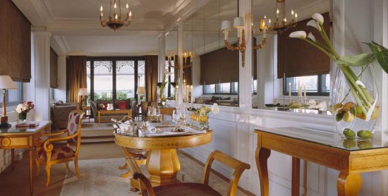 Belle Etoile Living Room. Отель Le Meurice 