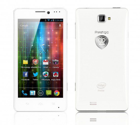 Prestigio представила смартфон MULTIPHONE 5430 на базе процессора Intel®
