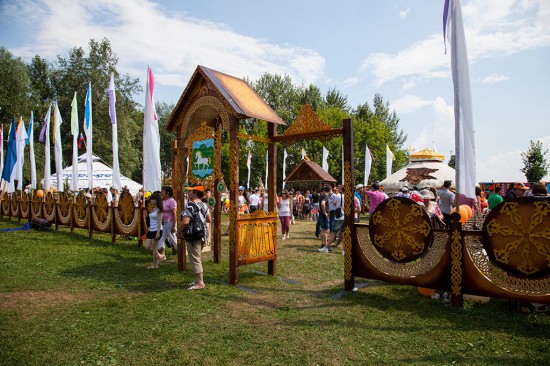 На Сабантуе 2013