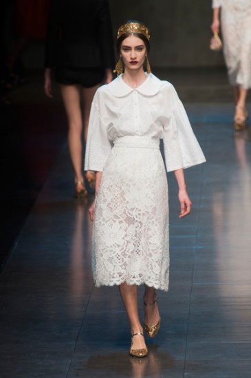 Dolce & Gabbana. Тенденции моды: Осень 2013-Зима 2014 (часть 1)