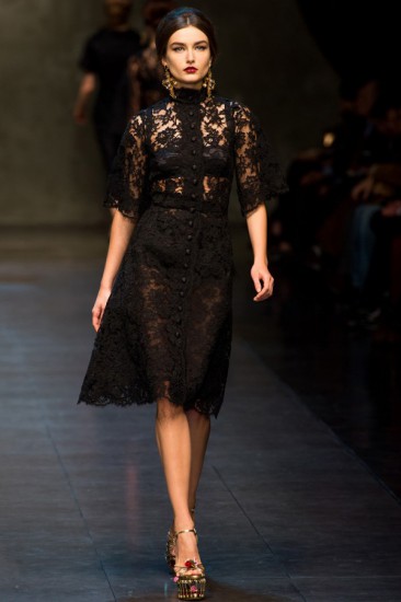 Dolce & Gabbana. Тенденции моды: Осень 2013-Зима 2014 (часть 1)