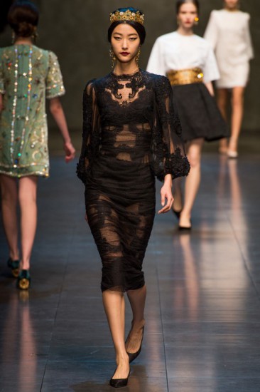 Dolce & Gabbana. Тенденции моды: Осень 2013-Зима 2014 (часть 1)