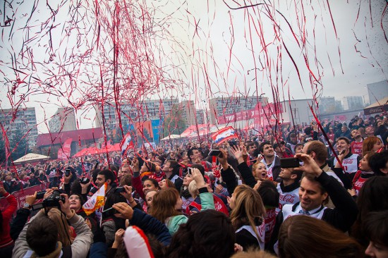 На Московском заводе Coca-Cola Hellenic состоялась Остановка Олимпийского огня «Сочи 2014»!