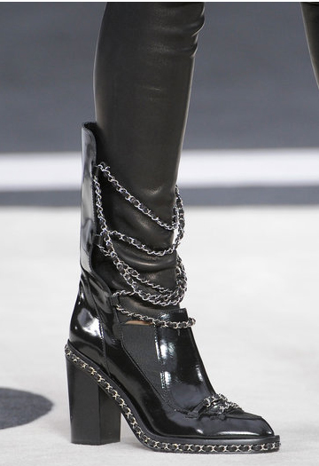 Chanel. Модная обувь – зима 2013-14