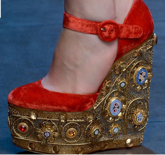 Dolce&Gabbana. Модная обувь – зима 2013-14