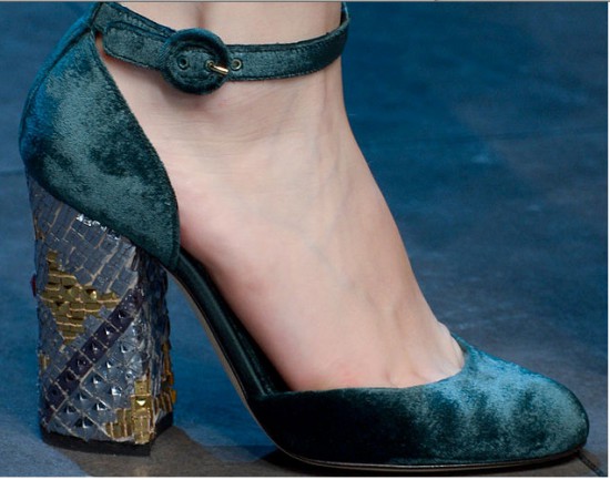 Dolce&Gabbana. Модная обувь – зима 2013-14