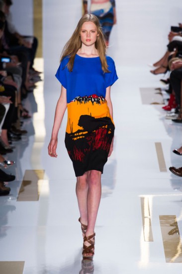Diane von Furstenberg. Весна-лето 2014