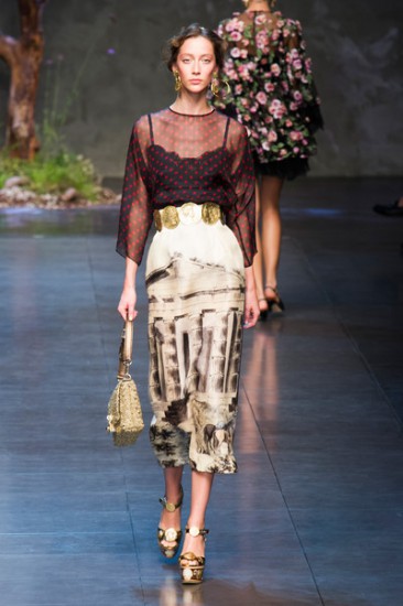 Dolce & Gabbana. Весна-лето 2014