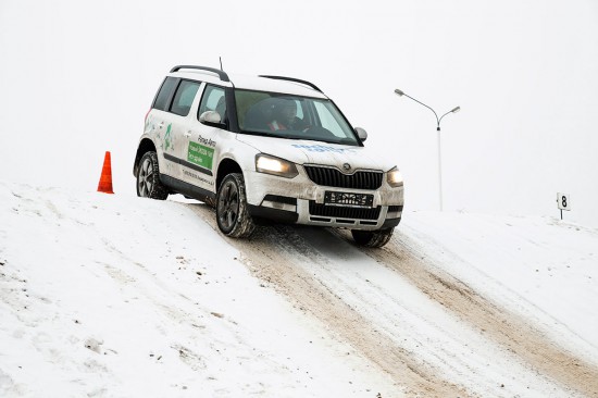 ЗИМНИЙ ТЕСТ-ДРАЙВ ПО БЕЗДОРОЖЬЮ. НОВЫЙ SKODA YETI