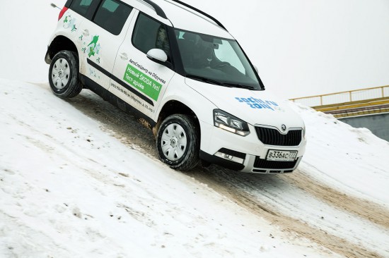 ЗИМНИЙ ТЕСТ-ДРАЙВ ПО БЕЗДОРОЖЬЮ. НОВЫЙ SKODA YETI