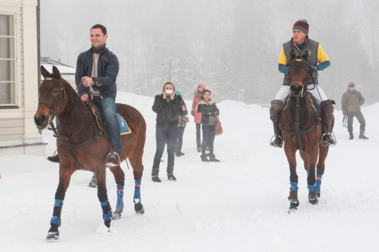Зимний гольф, Гольф на вертолетах и Moscow Snow Polo Championship