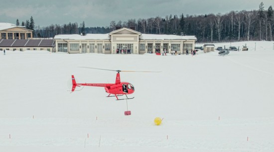 Зимний гольф, Гольф на вертолетах и Moscow Snow Polo Championship