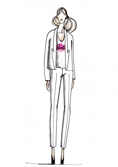 Первые эскизы коллекции Chapurin for Barbie®!