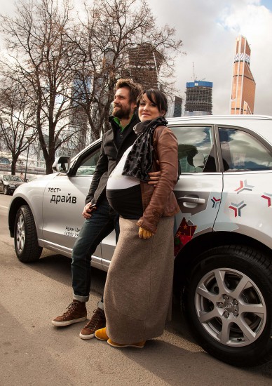 Юлия Деллос и Дмитрий Миллер попробовали Audi Q5