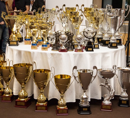 TSELEEVO TROPHY NIGHT 2014: 53 награды за 11 клубных турниров!