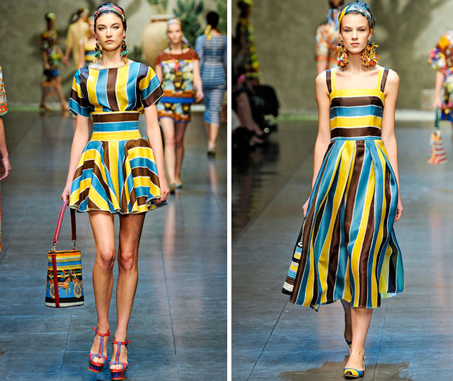 Dolce&Gabbana. Тенденции на весну-лето 2013.