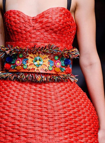 Dolce & Gabbana. Модные ремни весна-лето 2013