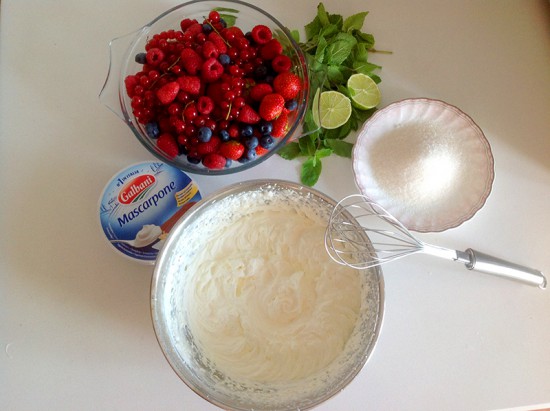 Рецепт ягодного торта