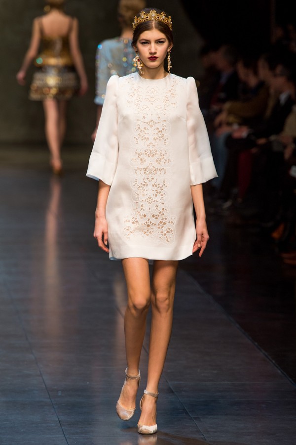 Dolce & Gabbana. Тенденции моды: Осень 2013-Зима 2014 (часть 1)