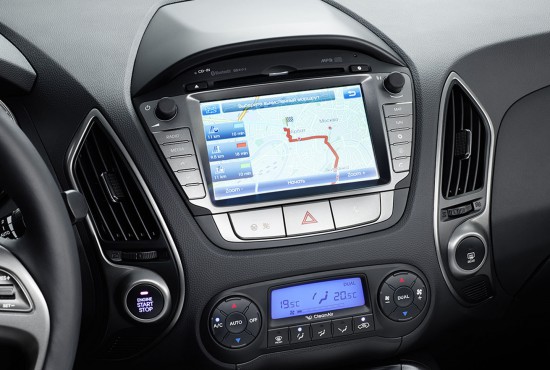 Hyundai ix35 - навигационная система
